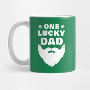 One Lucky Dad St Patrick Day Gift Mug